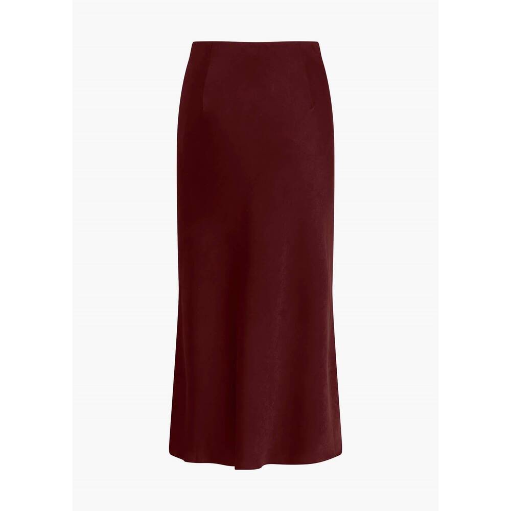 NEW FAVORITE DAUGHTER women's the favorite skirt in burgundy - Picture 7 of 7